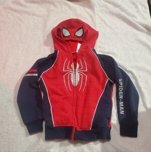 Marvel Spider-Man Red and Blue Kids Hoodie